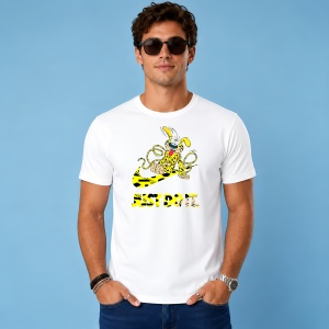 Tricou Marsupilami Wild Yellow Street Design Just Do It Vibe, din bumbac 100% Copii | Dama | Barbat