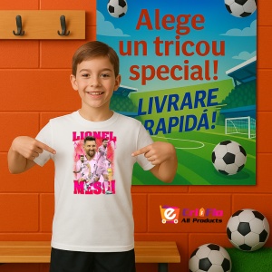 Tricou Messi Lionel Inter Miami All best in world - Copii | Dama | Barbat - Img 6