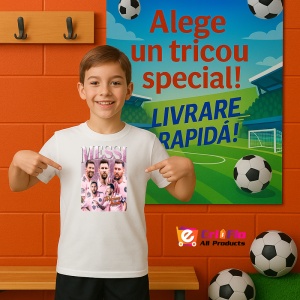 Tricou Messi Lionel Miami Welcome - Copii | Dama | Barbat - Img 6