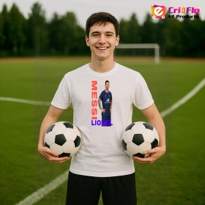 Tricou Messi Lionel PSH Prezentare - Copii | Dama | Barbat - Img 3
