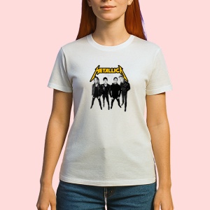 Tricou Metallica - Skulls Graphic, muzica Hip-Hop / Funk, Dama | Barbat | Copii - Img 2