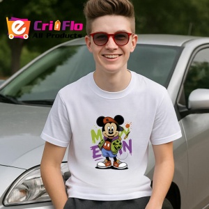 Tricou Mickey Mouse Multicolor Expression Copii | Dama | Barbat - Img 12