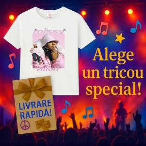 Tricou Missy Elliott - Pink Fur, muzica Hip-Hop / Rap, Dama | Barbat | Copii - Img 7
