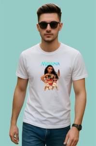 Tricou Moana printesa curajoasa intr o aventura pe mare, Copii | Dama | Barbat - Img 2
