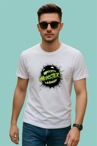 Tricou Monster Gym Text Verde, Copii | Dama | Barbat - Img 2