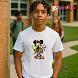 Tricou Mouse cool – Urban Cartoon Style Copii | Dama | Barbat Barbat - Img 10