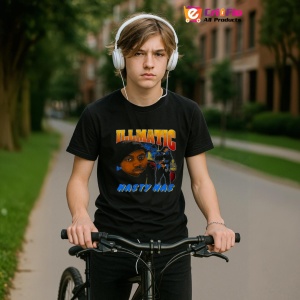 Tricou Nas - Illmatic Orange, muzica Hip-Hop / Southern Rap, Dama | Barbat | Copii, Culoare Negru - Img 10
