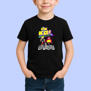 Tricou Ok ko sa fim eroi tineri eroi care invata sa lupte cu raul, Copii | Dama | Barbat , tricou negru - Img 2