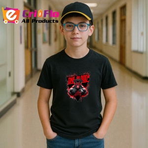 Tricou One Blood Barbat Masca Neagra, Copii | Dama | Barbat, culoare negru - Img 6