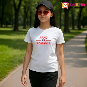 Tricou ORAS ARAD |Colectia Tricouri Romania - Img 2