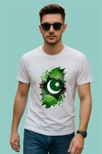 Tricou Pakistan Steag Splash Art, Copii | Dama | Barbat