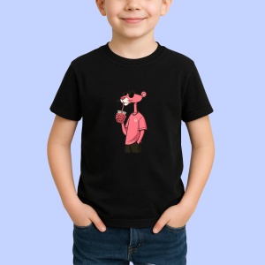 Tricou Pantera Roz Negru, Copii | Dama | Barbat