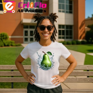 Tricou Para verde in splash cristalin, Fructe, Copii | Dama - Img 11