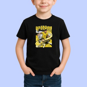Tricou Paulius Pina Brunei Jucator Fotbal, din bumbac 100%, tricou negru Copii | Dama | Barbat - Img 2