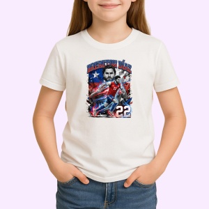 Tricou Paulo Diaz Chile Aparator Fotbal, din bumbac 100% , tricou alb pentru Copii | Dama | Barbat - Img 2