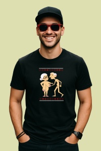 Tricou Pensionaro Funny, din bumbac 100%, tricou negru, Dama | Barbat