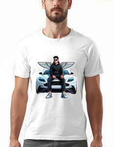 Tricou pentru barbati - Aston Martin Wings - Lux și Putere