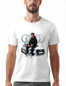 Tricou pentru barbati - Audi Prestige - Putere și Rafinat