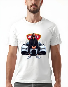 Tricou pentru barbati - Bugatti Supreme - Lux și Viteză