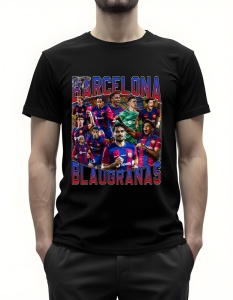 Tricou pentru barbati - FC Barcelona - Blaugranas - FC Barcelona, Blaugranas, echipa fotbal