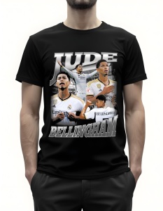 Tricou pentru barbati - Jude Bellingham - Steaua în Ascensiune - Jude Bellingham, Real Madrid, fotbal barbati