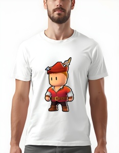 Tricou pentru barbati - Stumble Guys - Superhero