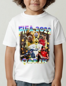 Tricou pentru copii - FIFA 2022 - Campionatul Mondial, Legendele Fotbalului, Qatar