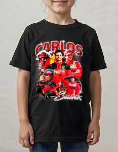Tricou pentru copii - Formula 1 - Carlos Sainz - Img 2