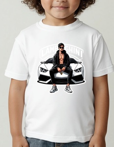 Tricou pentru copii - Lamborghini Thrill - Exclusivitate și Adrenalină - Img 2