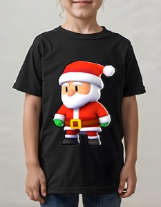 Tricou pentru copii - Stumble Guys - Santa Claus - Img 2