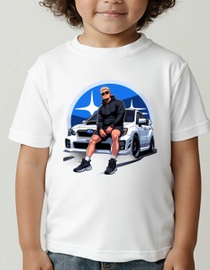 Tricou pentru copii - Subaru Style - Performanță și Aderență - Img 2