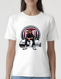 Tricou pentru dama - Fiat Classic Cool - Simplu și Modern