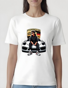 Tricou pentru dama - Porsche Legend - Eleganță și Viteză - Img 2