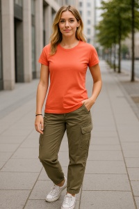 Tricou pentru femei din bumbac 134 - Img 4
