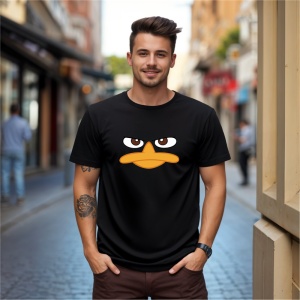 Tricou Perry Gangsta Tricou Negru - Copii | Dama | Barbat - Img 9