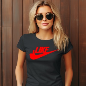 Tricou personalizat cu logo Like - Img 2