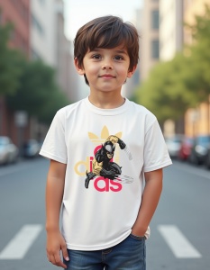 Tricou personalizat pentru copii din bumbac 100% - Wolverine Attack, supererou, Marvel, acțiune, gheare