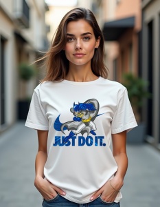 Tricou personalizat pentru dama din bumbac 100% - Batman Justice Punch, supererou, DC Comics, acțiune, noapte