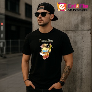 Tricou Peter Pan baiatul care nu vrea sa creasca si aventurile sale, Copii | Dama | Barbat , tricou negru - Img 11