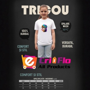 Tricou Pisica cu ochelari mari si cana cu aburi aurii Copii | Dama | Barbat - Img 12