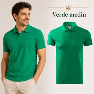 Tricou Polo Bărbat Malfini Single J. 202, 100% Bumbac, 180 g/m², Guler Polo 1:1, Finisaj cu Silicon, 22 Culori, Mărimi S–3XL - Img 31
