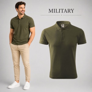 Tricou Polo Bărbați Malfini Pique Polo – , 38 Culori, Mărimi S-5XL, 65% Bumbac - Img 31