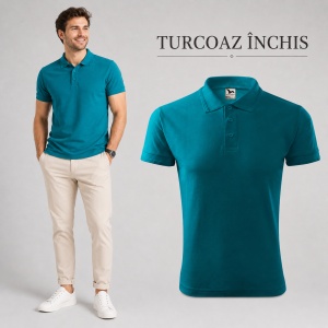 Tricou Polo Bărbați Malfini Pique Polo – , 38 Culori, Mărimi S-5XL, 65% Bumbac - Img 41