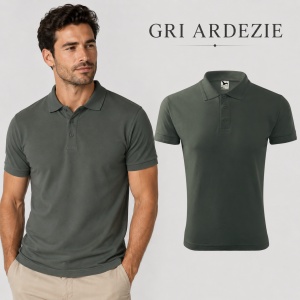 Tricou Polo Bărbați simplu, Malfini – Casual Office,Regular Fit, Bumbac 65% 38 Culori, S-5XL - Img 24