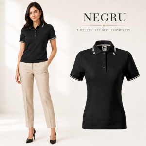 Tricou polo damă | guler cu dungi | cambrat slim fit 14 culori disponibile -233 - Img 23