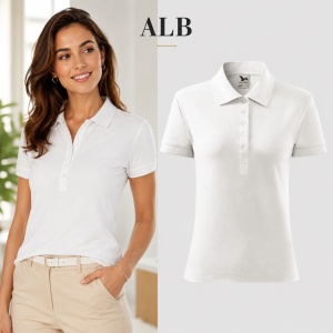 Tricou Polo Damă Malfini 213 Cotton, 100% Bumbac, 170 g/m², Guler Raiat, 5 Nasturi, Croială Cambrată, 17 Culori, XS–2XL - Img 28