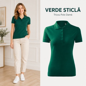 Tricou Polo Damă Malfini Pique Polo Free F10 – 65% Bumbac, 200 g/m², Label Free, XS–2XL - Img 14