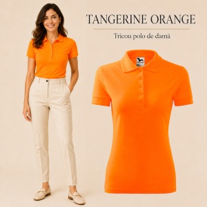 Tricou Polo Damă Pique Polo, Croială Cambrată, 36 Nuanțe, Mărimi XS–3XL - Img 33