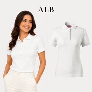 Tricou Polo Damă Rimeck Resist Heavy Polo R21 – 100% Bumbac, 200 g/m², Croială Cambrată - Img 18
