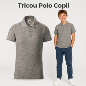 Tricou Polo pentru Băieți 222 - Img 11